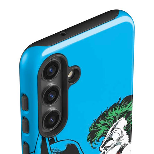 DC Comics The Joker vs Batman Vintage art Galaxy S24 Plus Impact Case